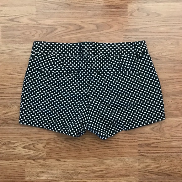 Black & White Polkadot Shorts - Picture 2 of 4